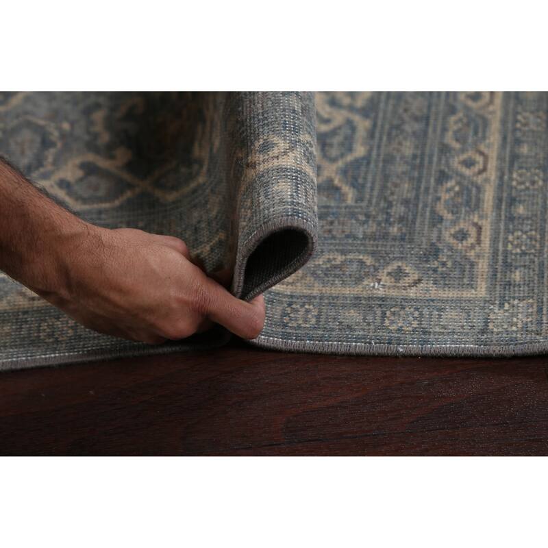 Geometric Traditional Ziegler Turkish Dining Room Area Rug Wool Carpet - 6'7" x 9'10"