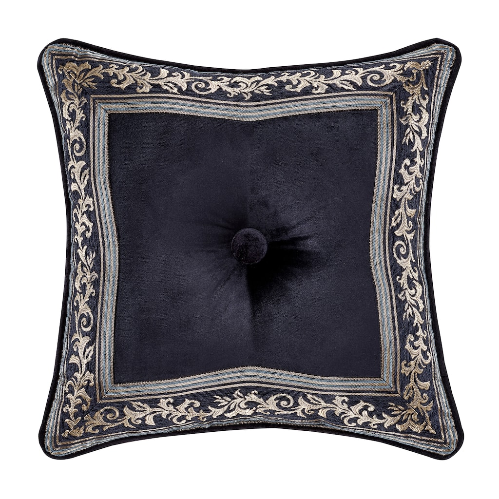 J. Queen New York Middlebury 18 Inch Square Decorative Throw Pillow