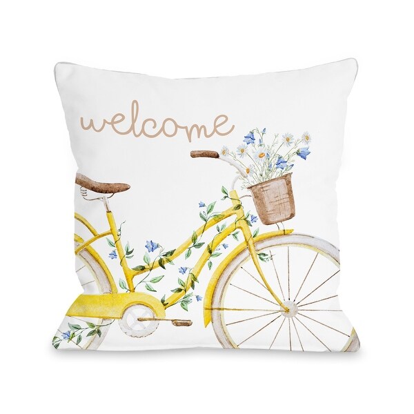 Welcome pillow bed bath and hot sale beyond
