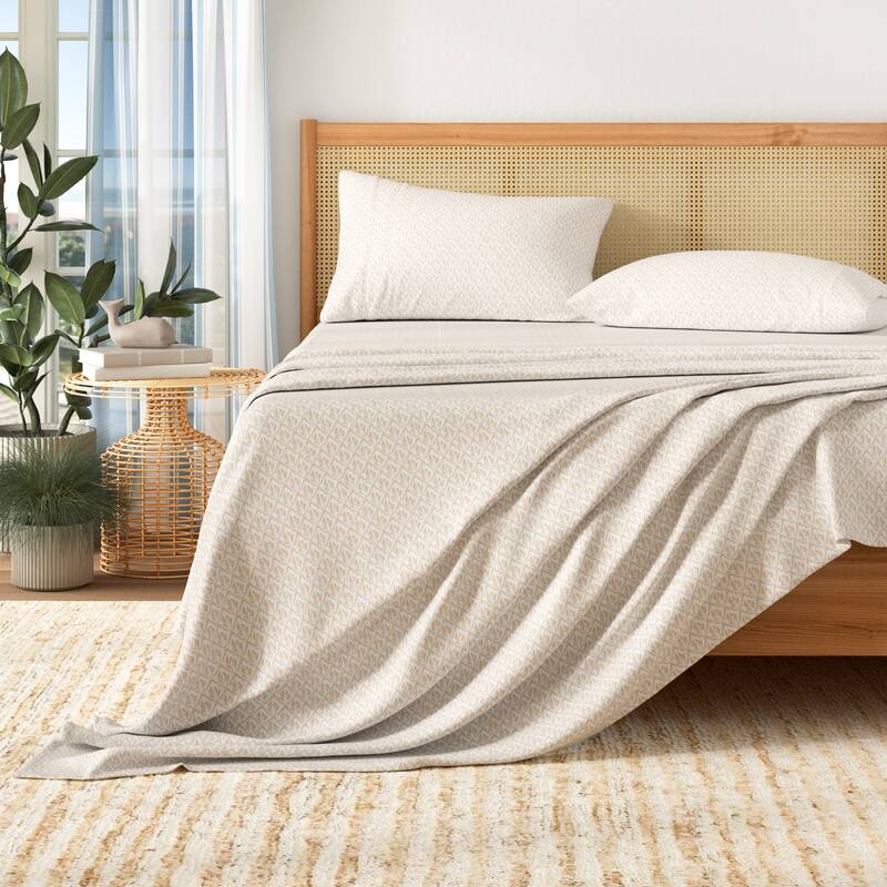 Patina Vie Maison Brushed Microfiber Charming Coastal Sheet Set