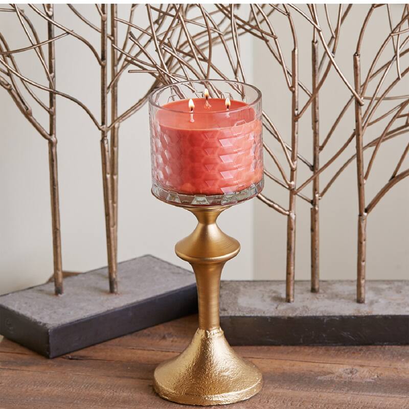 Root Pumpkin Spice Scented 3-Wick Signature Honeycomb Jar