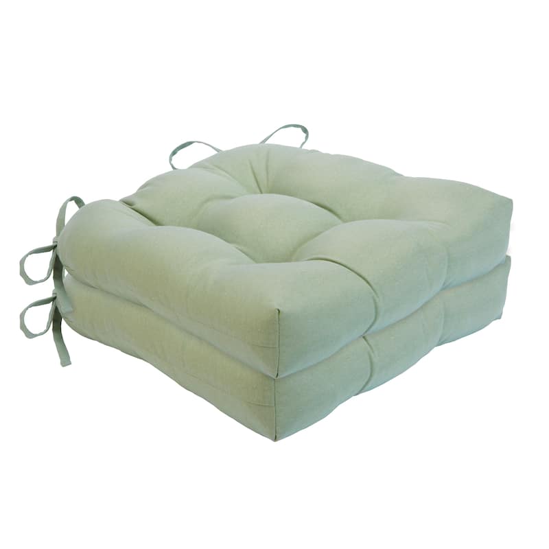 Chase Tufted Chair Seat Cushions - Set of Two