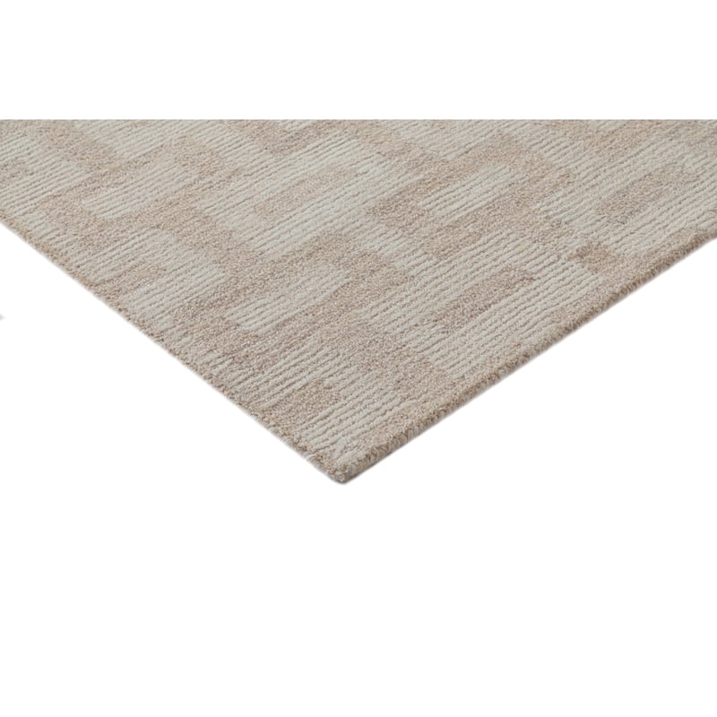 Terra by Obeetee Shadows Dawn Brown Rug