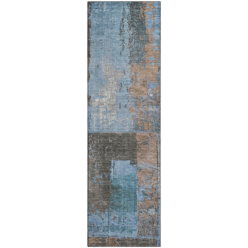 Premium Washable Super Soft Contemporary Geo Mayfield Rug