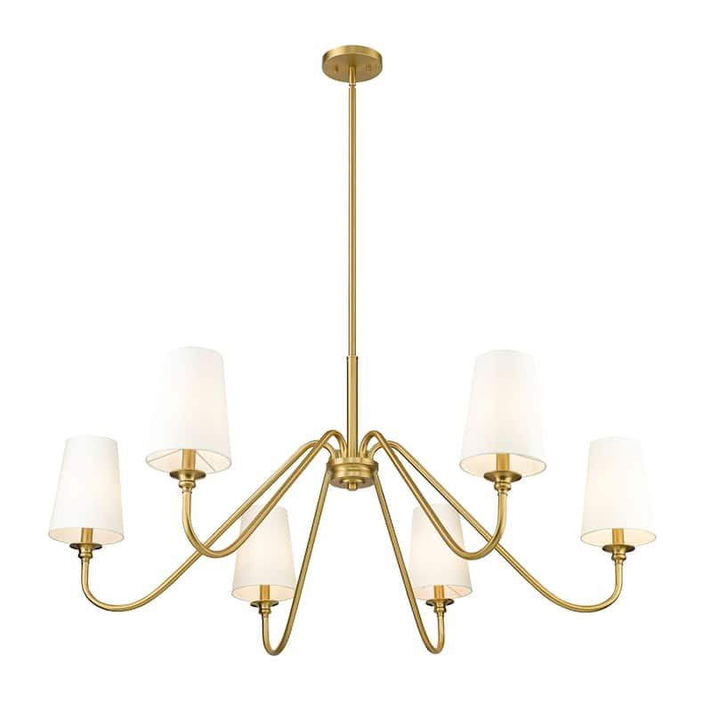 Z-Lite 7509-6-46 Gianna 6 Light 47" Wide Chandelier