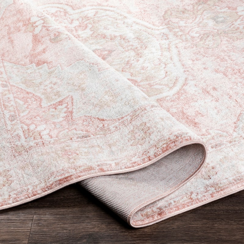 Livabliss Akiva Vintage Medallion Area Rug