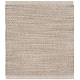 preview thumbnail 7 of 8, SAFAVIEH Handmade Boston Aletha Coastal Cotton Rug with Fringe 6' Square - Beige/Ivory - Square