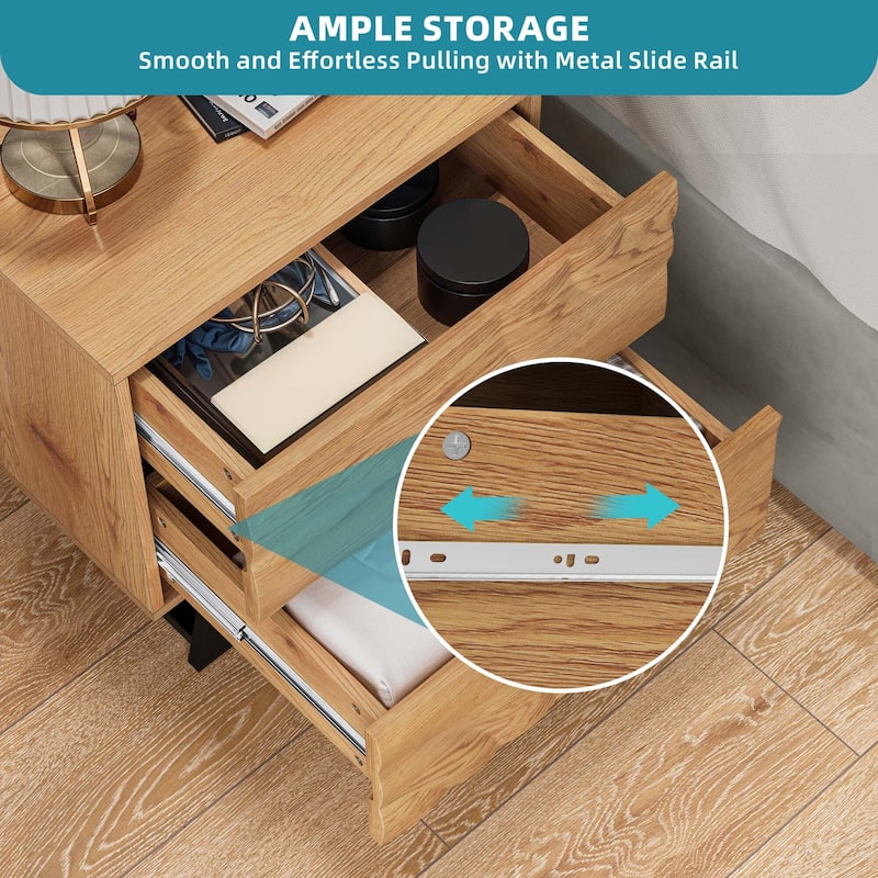Moasis Water Ripple Nightstand