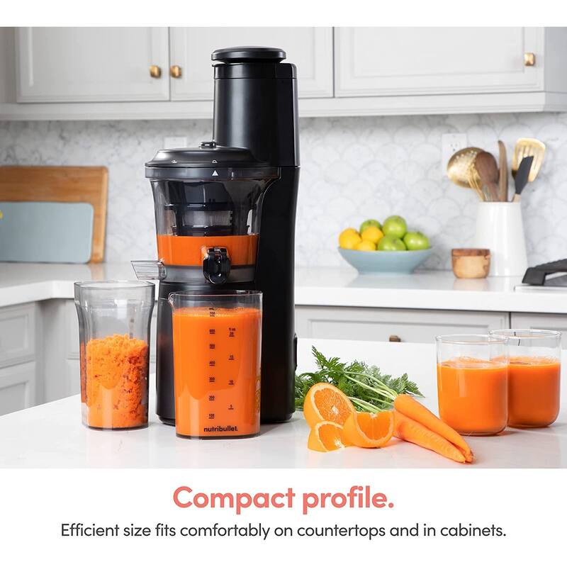 Slow Juicer, Slow Masticating Juicer Machine, Easy to Clean, Quiet