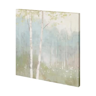 Spring Fling I Cool (44 x 44) Canvas Art Print