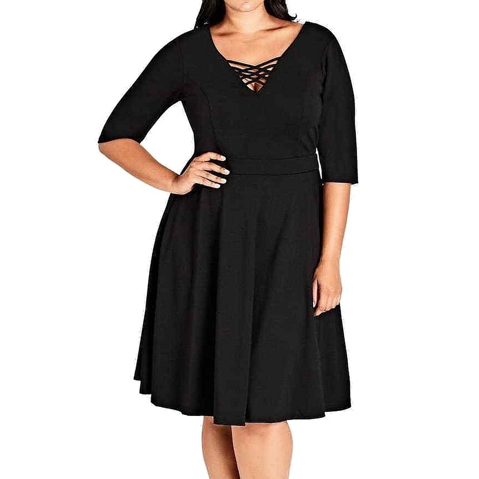long black dress size 22