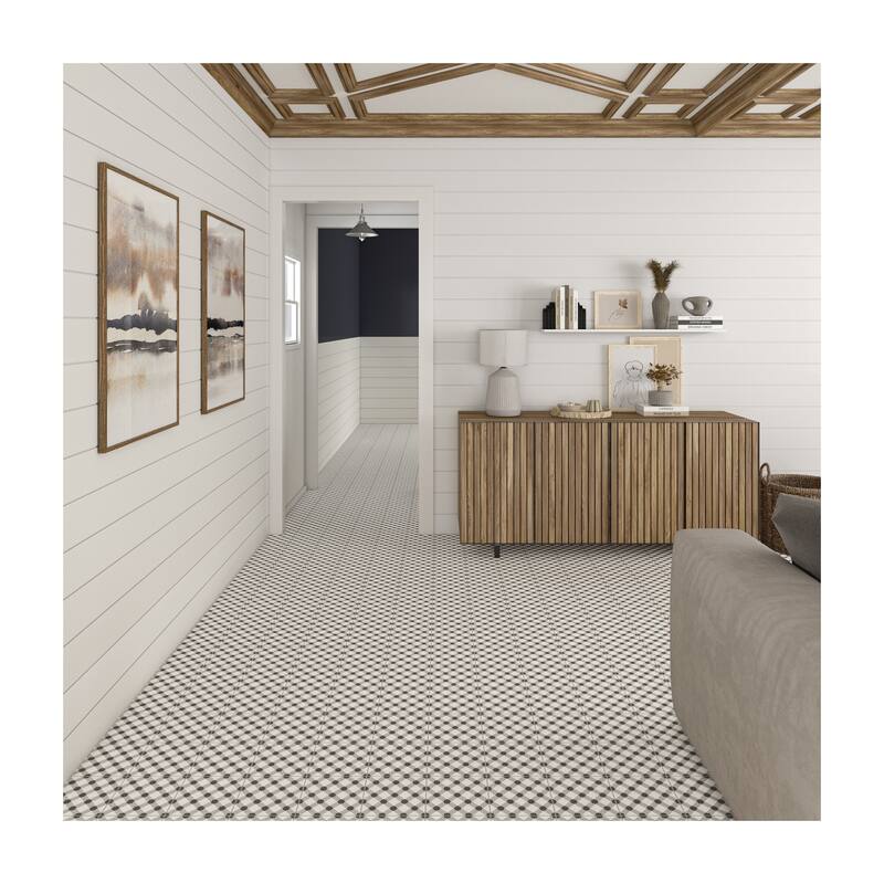TileHQ 8 x 8 Glazed Porcelain Deco Tile (24 PC Per Carton) (10.32 SQFT Per Carton)