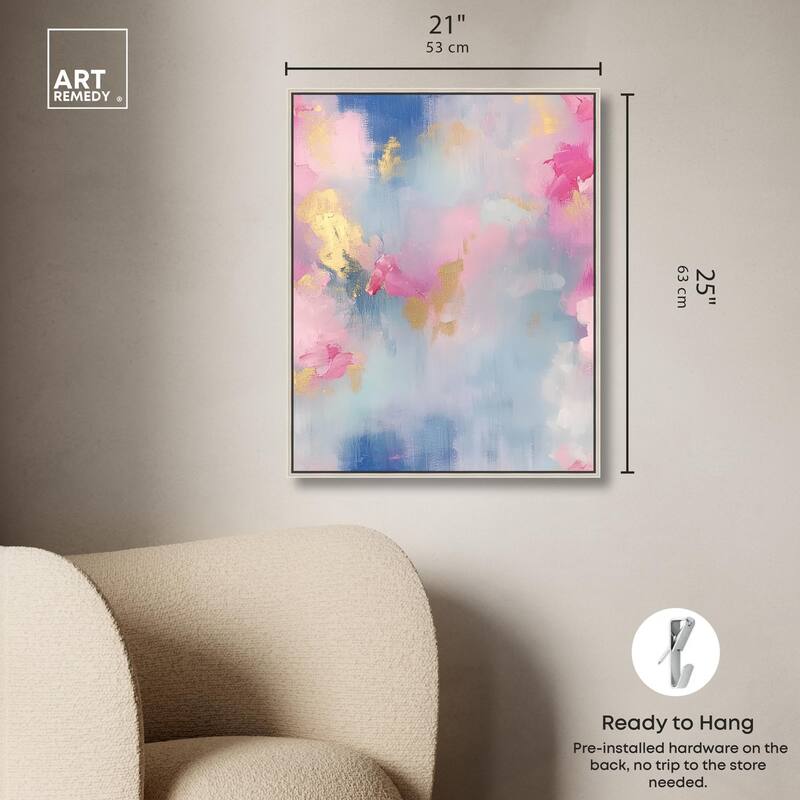 Whispering Rose Canvas by Art Remedy