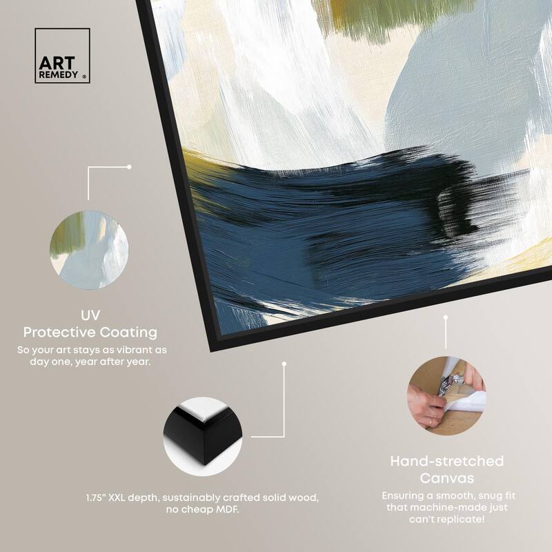 Moss Layers II Canvas by Art Remedy