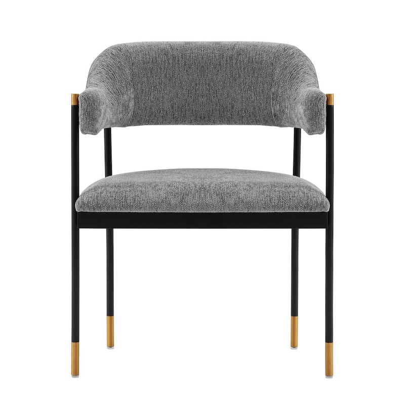 Manhattan Comfort Modern Lia Boucle Dining Armchair