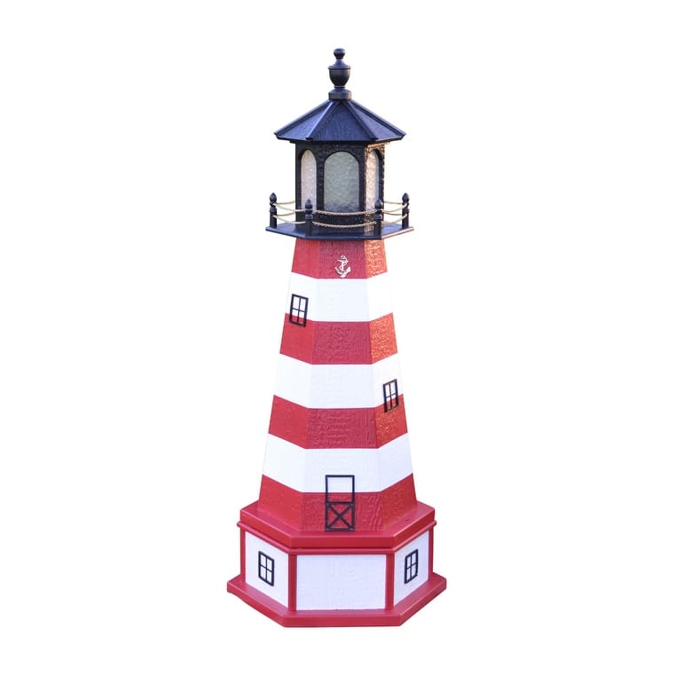 Replica Lighthouse with Base - 3' - Assateague, Virginia