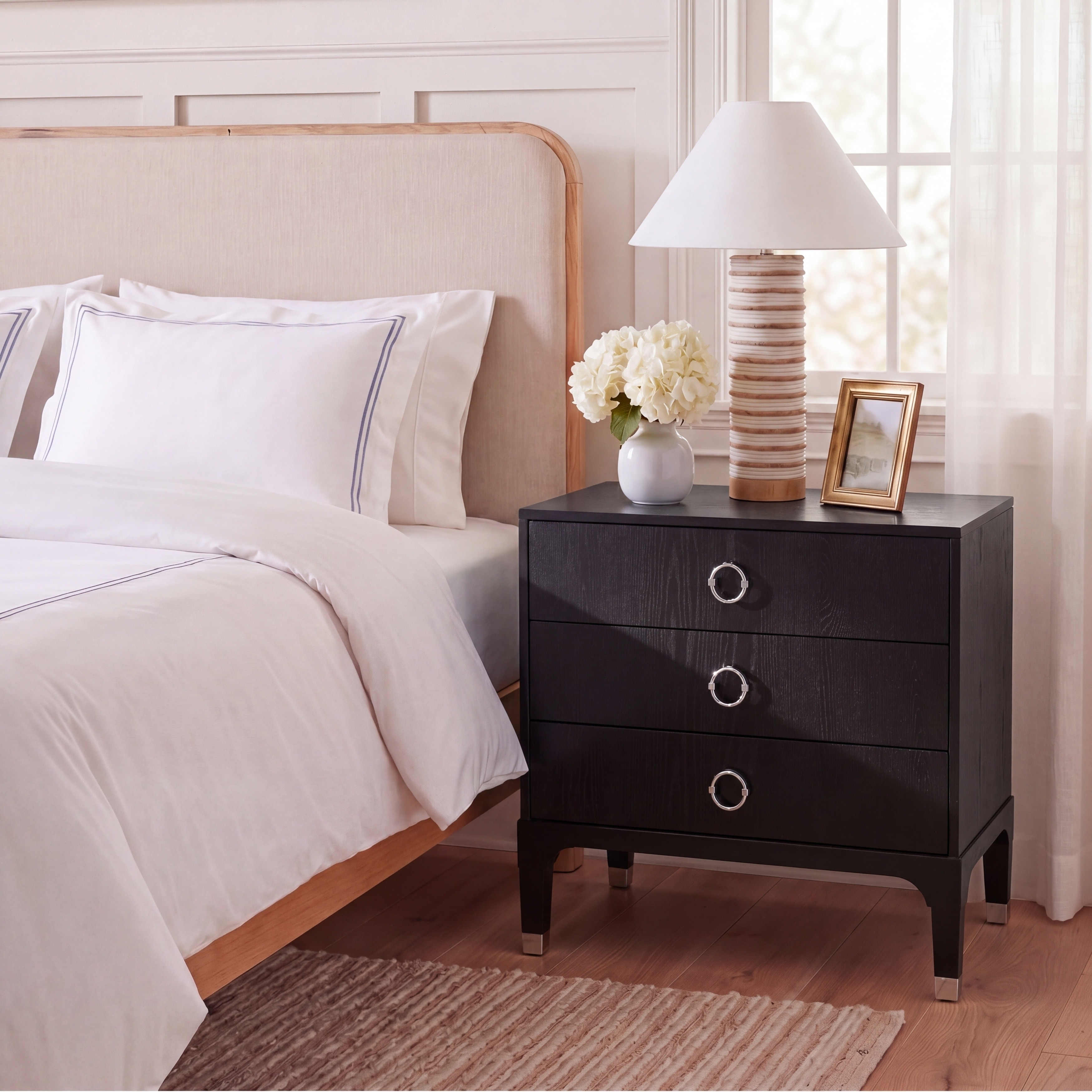 SAFAVIEH Artimiza 3-Drawer Nightstand - 30Wx19Dx28H