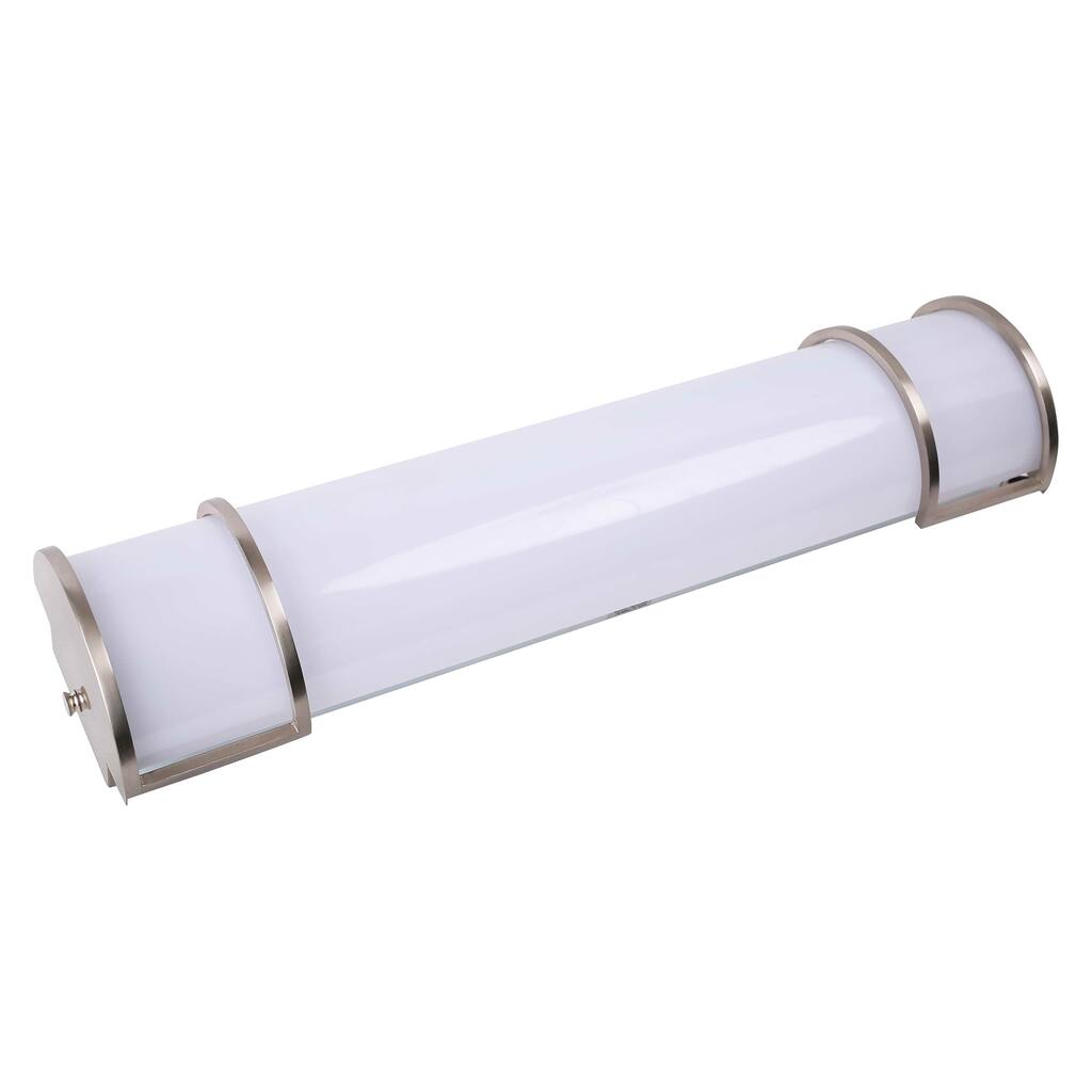 24 Inch LED Array Vanity light with White Acrylic Shade