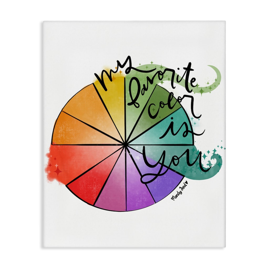 Stupell Favorite Color Is You Canvas Wall Art Design By Mandy Ford Art + Illustration