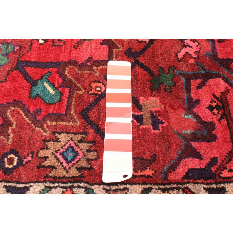 ECARPETGALLERY Hand-knotted Anadol Red Wool Rug - 4'8 x 6'11