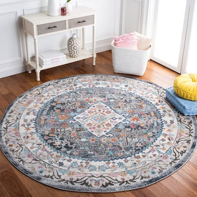 SAFAVIEH Phoenix Pennie Medallion Distressed Rug