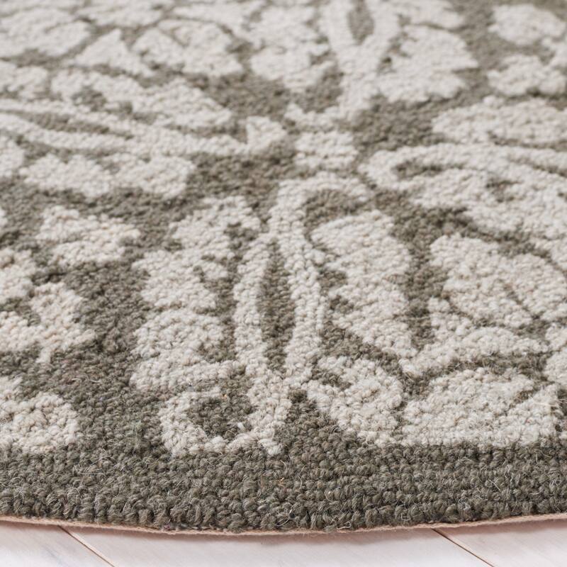 SAFAVIEH Handmade Chelsea Polixeni French Country Wool Rug