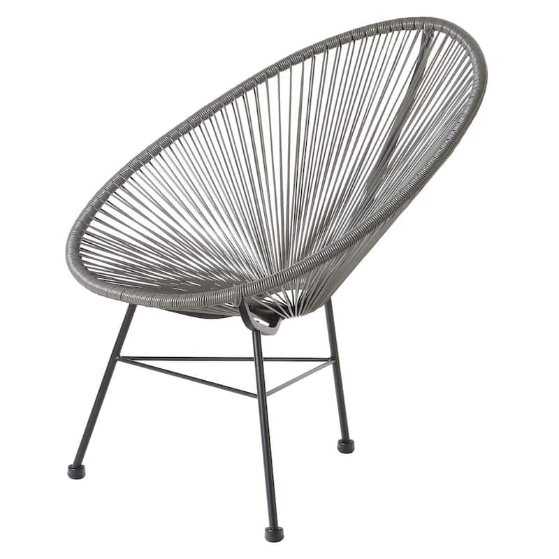 Handmade Acapulco Papasan Basket Lounge Chair