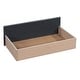 preview thumbnail 7 of 14, Full Size PU Leather Upholstered Platform Bed with 4 Drawers
