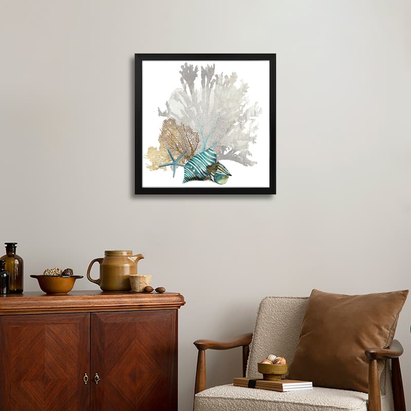 Coral IV Premium Framed Poster by Aimee Wilson