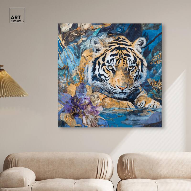 King of the Jungle Canvas by Art Remedy, Gallery Wrapped