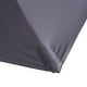 preview thumbnail 11 of 21, Furniture of America Yetta 8-foot LED Lights Steel Cantilever Offset Tilt Square Roma Umbrella with Base