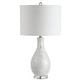 preview thumbnail 5 of 8, Cannon 26.5" Seashell LED Table Lamp, White by JONATHAN Y
