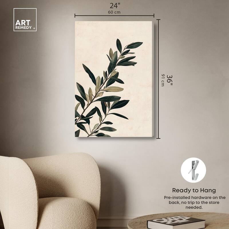Verdant Virtue I Canvas by Art Remedy, Gallery Wrapped