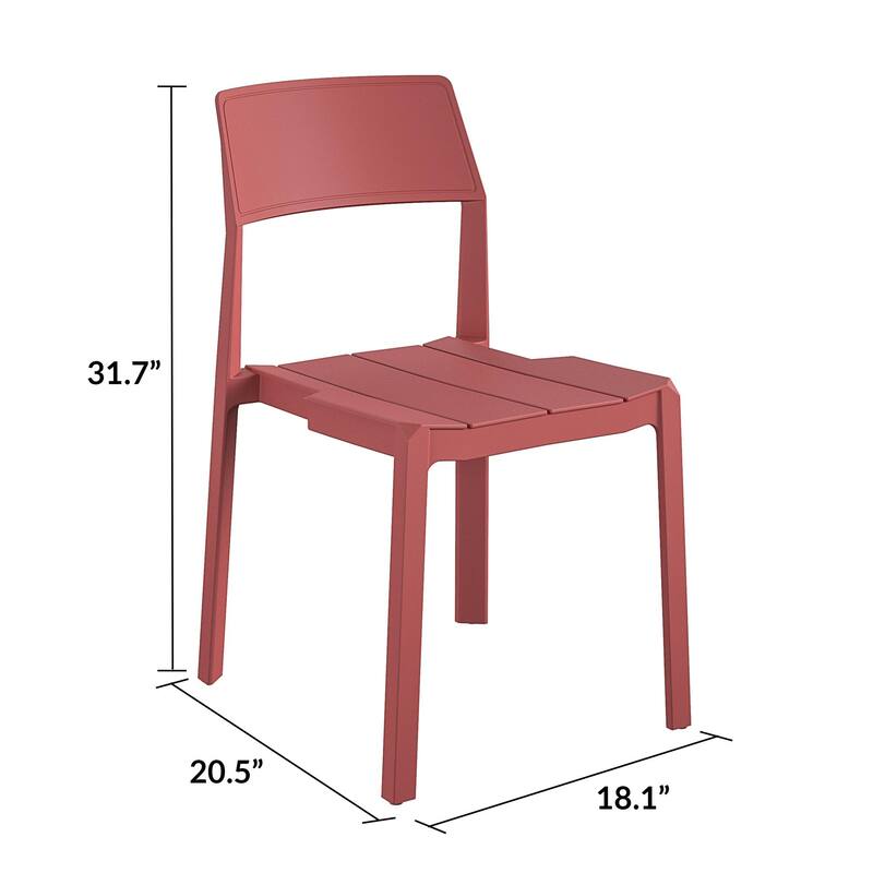 The Novogratz Poolside Collection Chandler Indoor/Outdoor Chairs Set