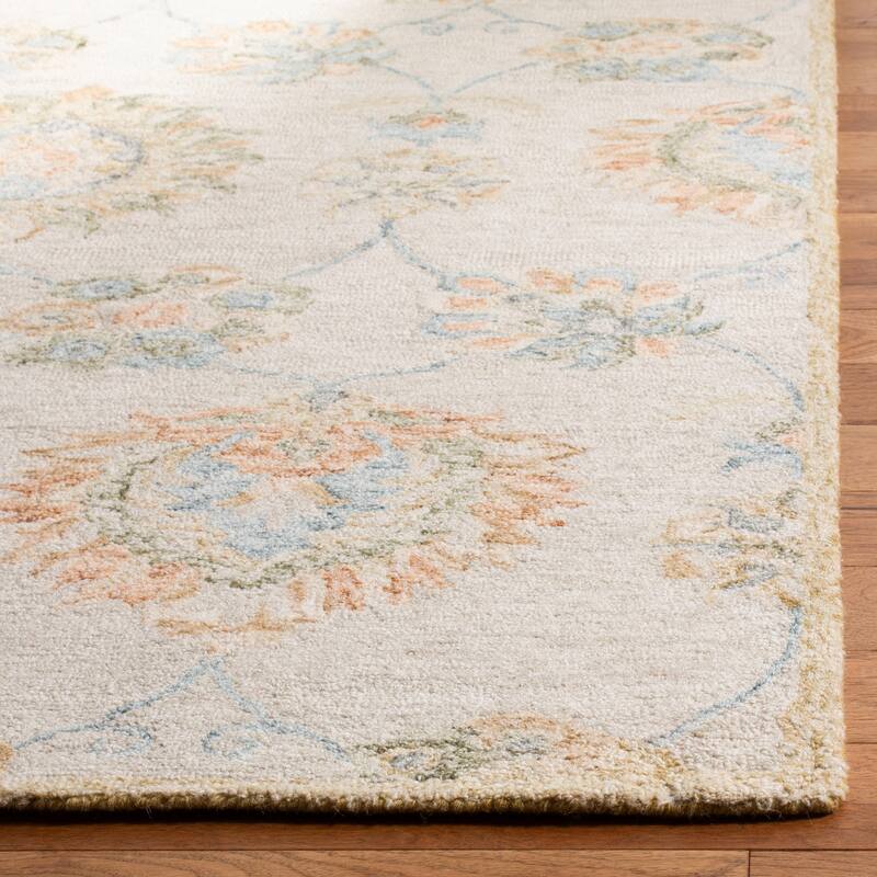 SAFAVIEH Handmade Blossom Ilana Modern Floral Wool Rug