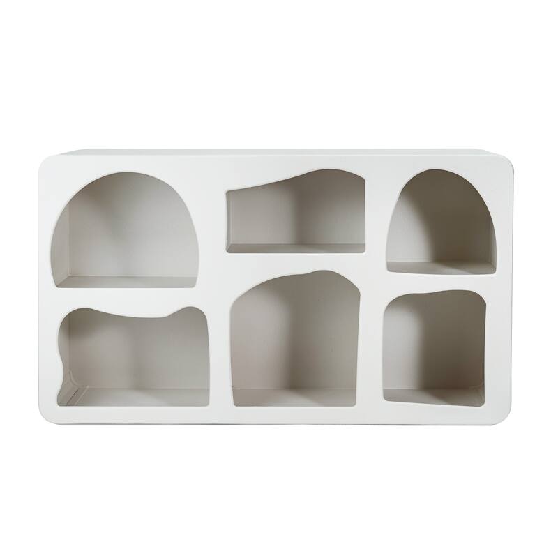 Textured Wood Shelf