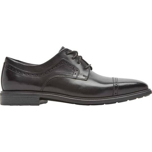 Shop Rockport Men S Dressports Business 2 Cap Toe Oxford Black