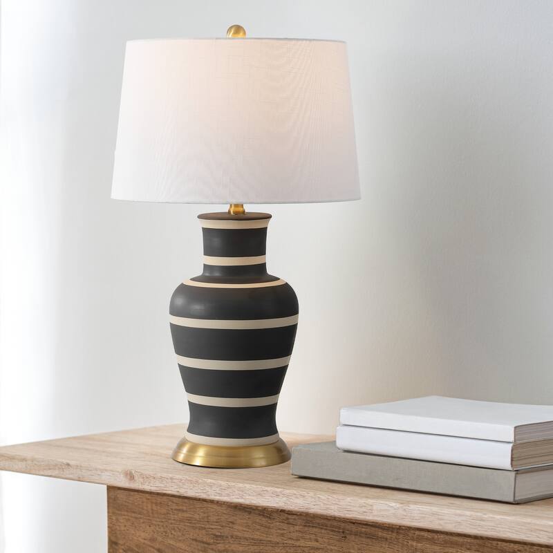 Julia 29" Ceramic LED Table Lamp, by JONATHAN Y