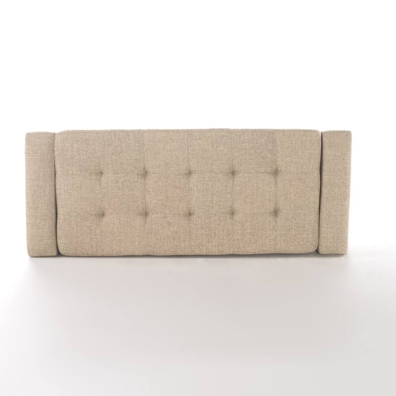 Stylish Storage Ottoman with Studs: Innovative Design, Spacious Interior