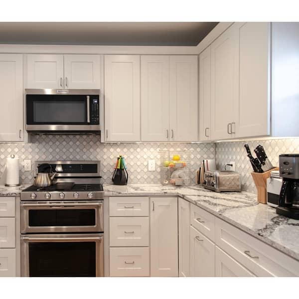 Shop Design House 561423 Brookings 48 Wide X 34 1 2 High Double Door Base White Overstock 17601137