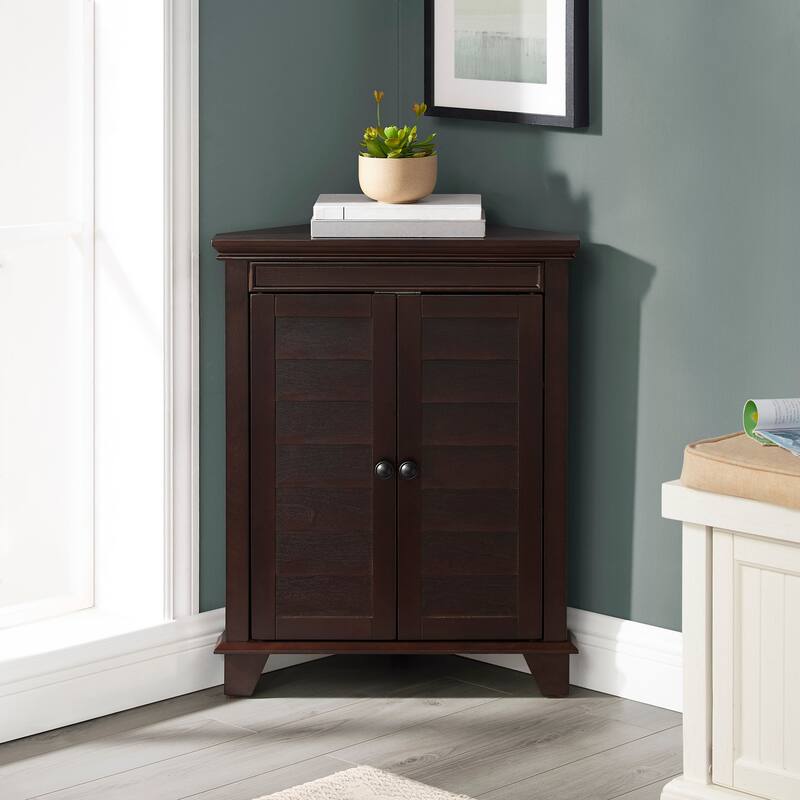 Crosley Lydia Corner Cabinet - 22 "W x	12 "D x 28.88 "H