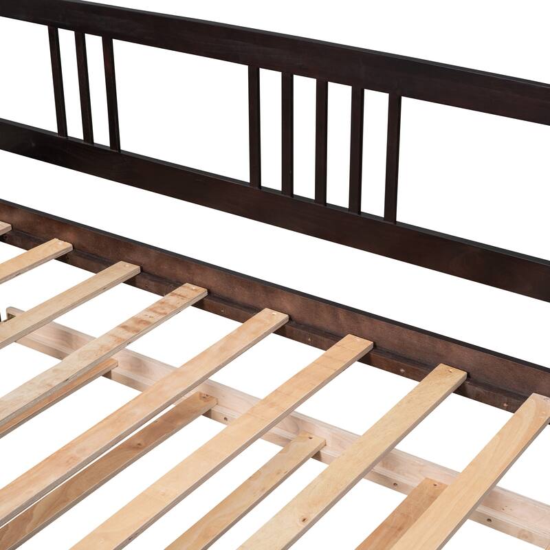 Pine Daybed with Trundle, Headboard & Footboard
