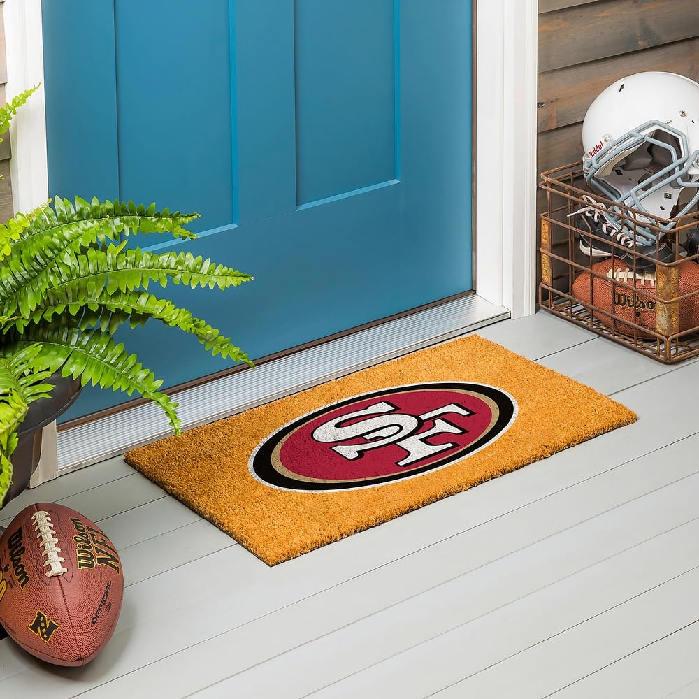 San Francisco 49ers Full Color Indoor/Outdoor Coir Mat