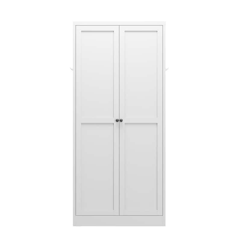61"Metal Kitchen Pantry Cabinet Adjustable Storage with 4 Shelves (110lb Capacity), Heavy Duty Freestanding Pantry Organizer