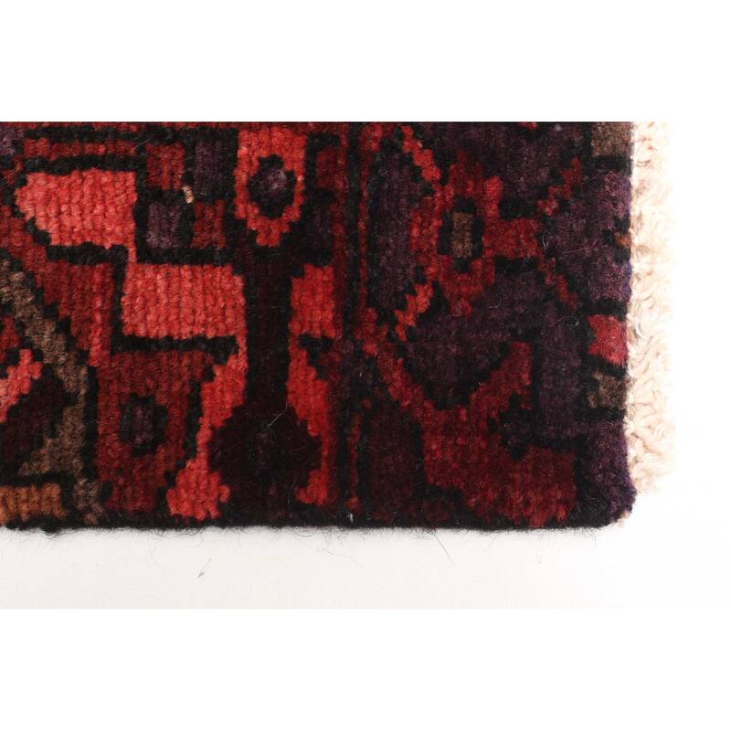 ECARPETGALLERY Hand-knotted Andelz Red Wool Rug - 3'6 x 6'7