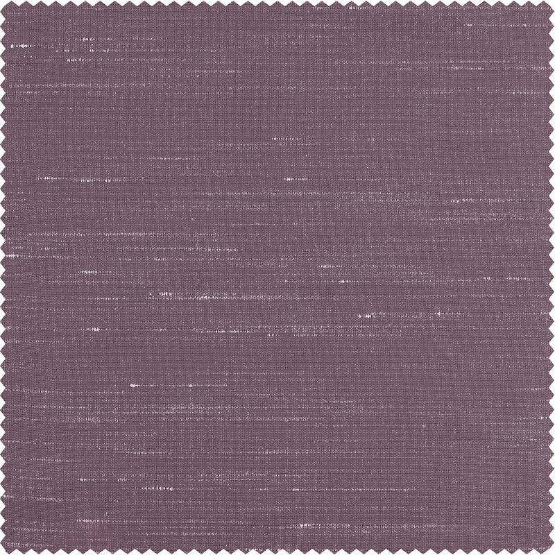 Exclusive Fabrics Textured Dupioni Faux Silk Blackout Grommet Curtain Panel