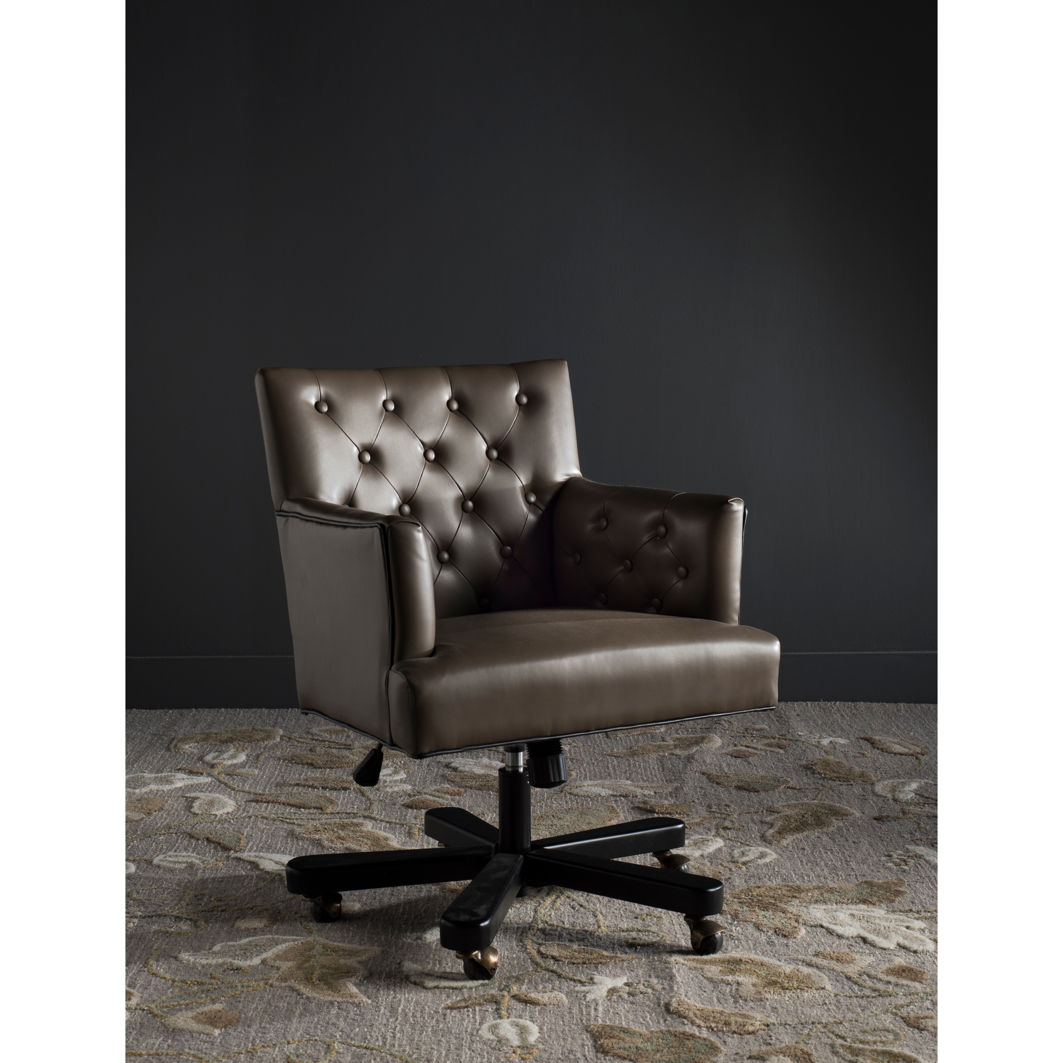 Safavieh soho tufted sale velvet swivel desk chair