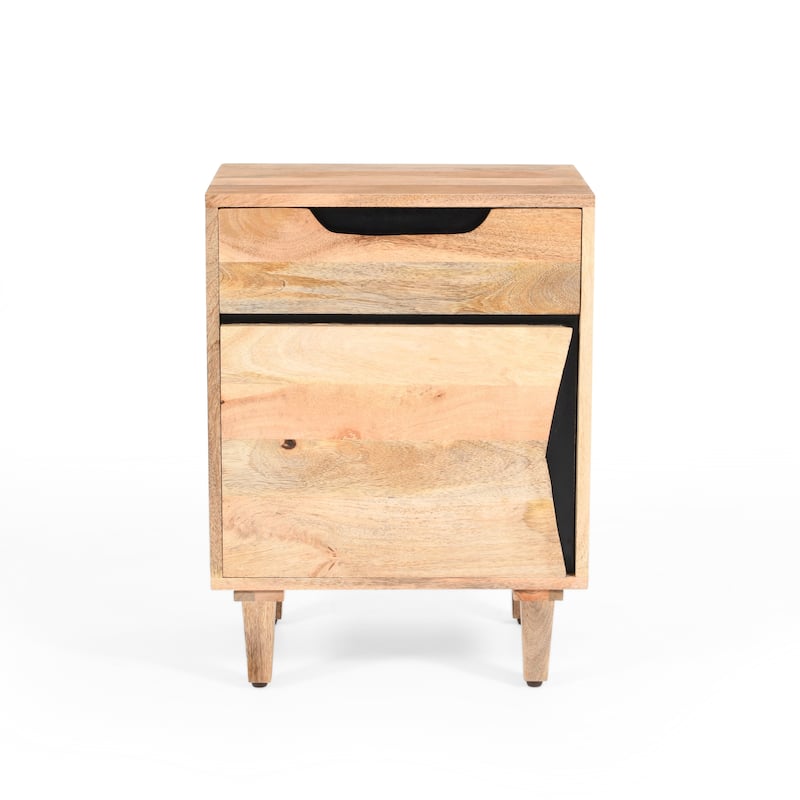 Modern Nightstand,Bedside Table with Drawer for Bedroom Living Room