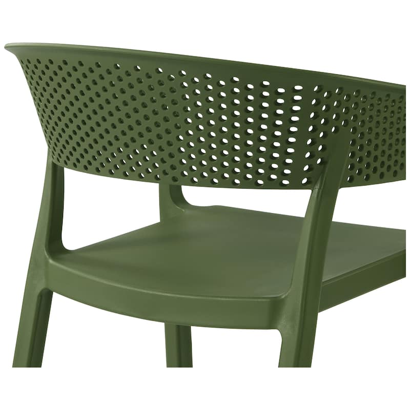 Frond and Form 2-Person Outdoor Round Dining Set