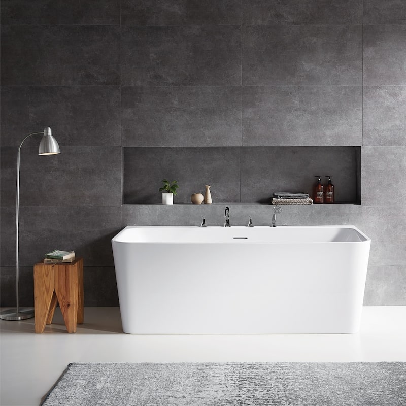 Dashiel 59" x 31.5" Soaking Bathtub